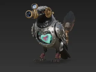 Crow Steampunk