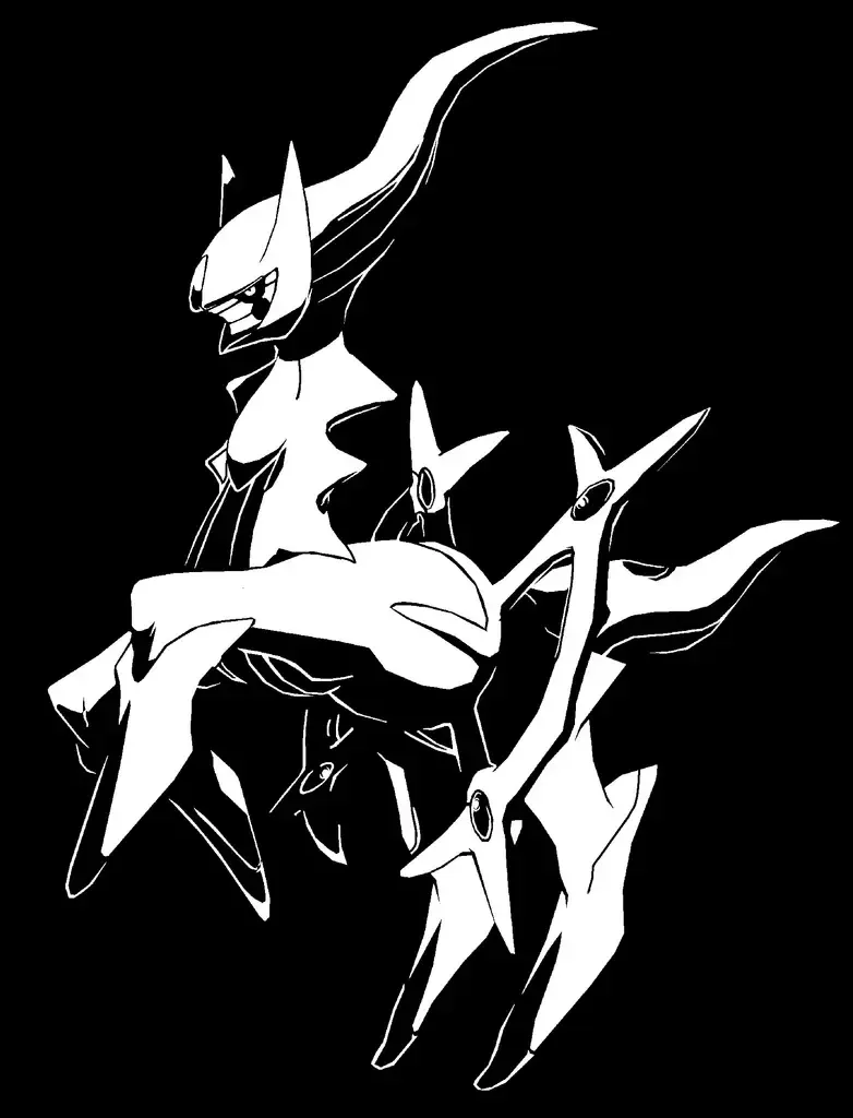 Arceus Schablone