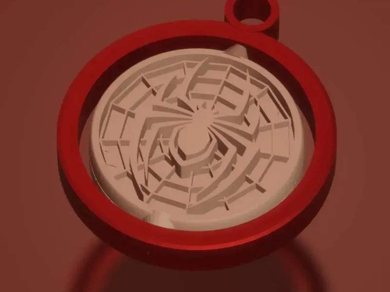 Spider Man Keychain