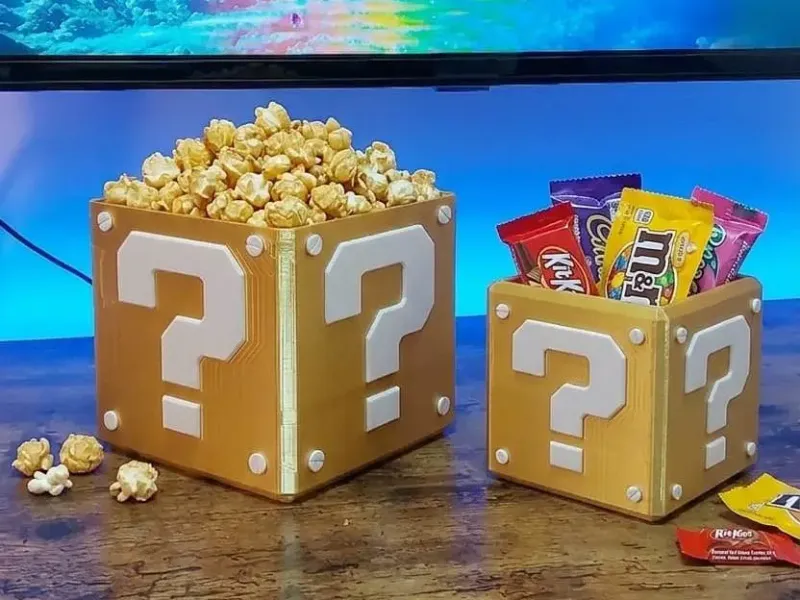 Mario Popcorn and Multipurpose Bucket