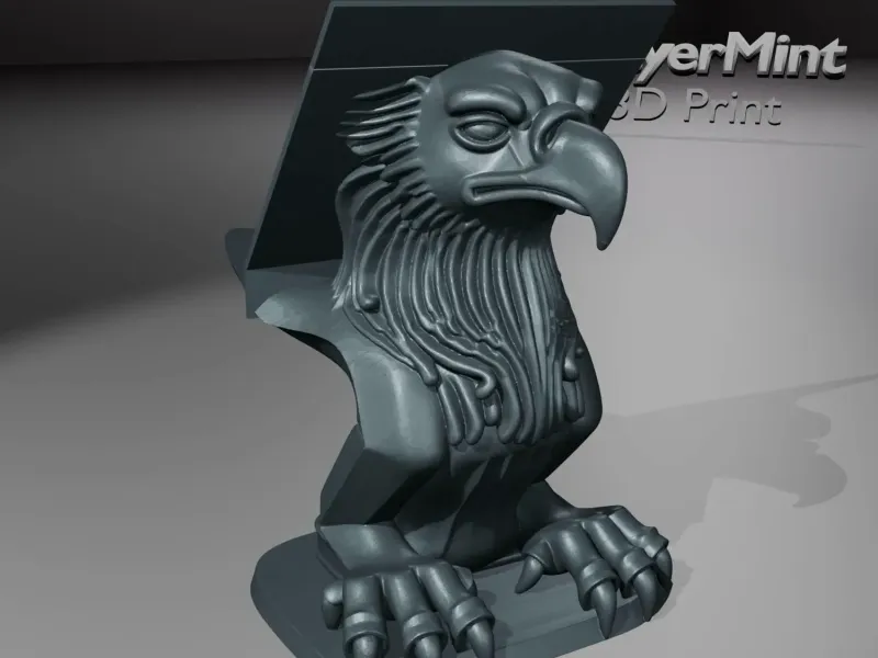 Griffin Mythological Laptop Stand – Fantasy Desk Riser