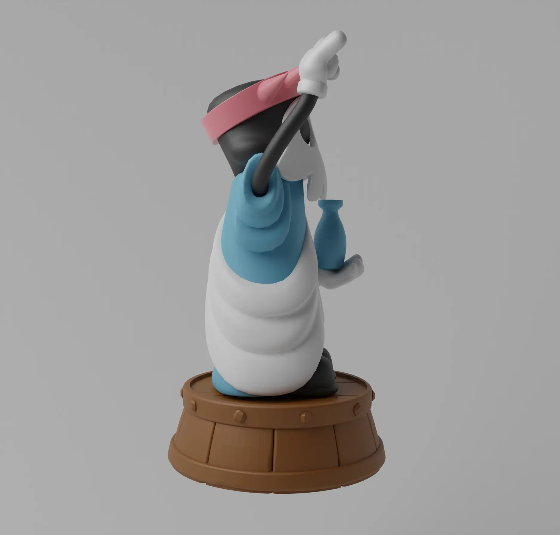 The King of Sauna Libertydead Art Toy Fan Art