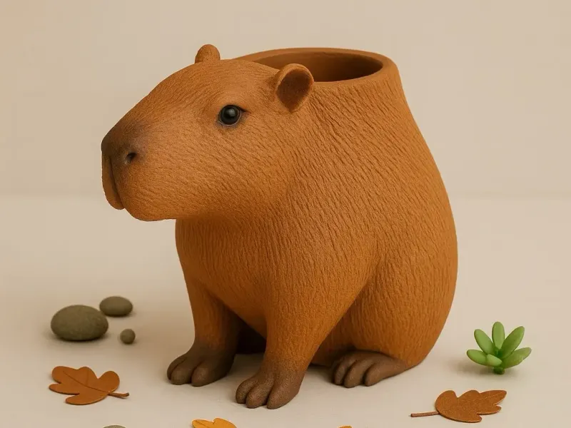 Capibara Pen Holder