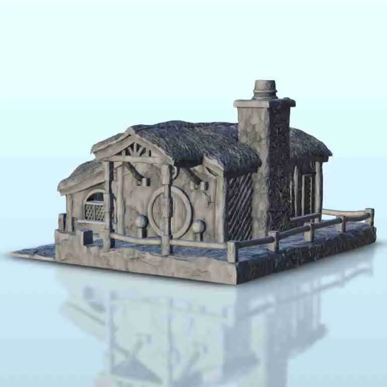 Hobbit Dorf Pack - Miniaturen Warhammer Terrain Szenerie