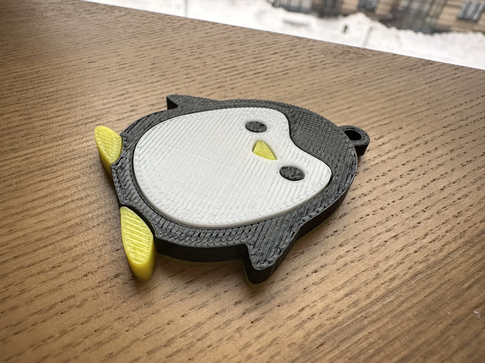 Portachiavi Pinguino (3 colori)