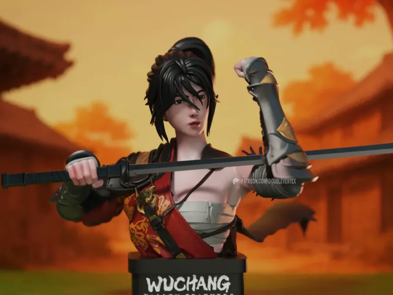 Bai wuchang - WUCHANG: Fallen Feathers Bust Figure