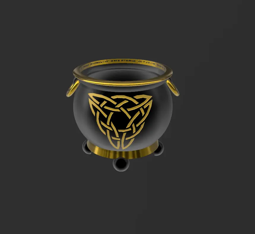 Characters & Creatures STL Download - cauldronby Mr3DBeast
