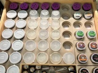 Coffee Drawer Organizer for Keurig Pods