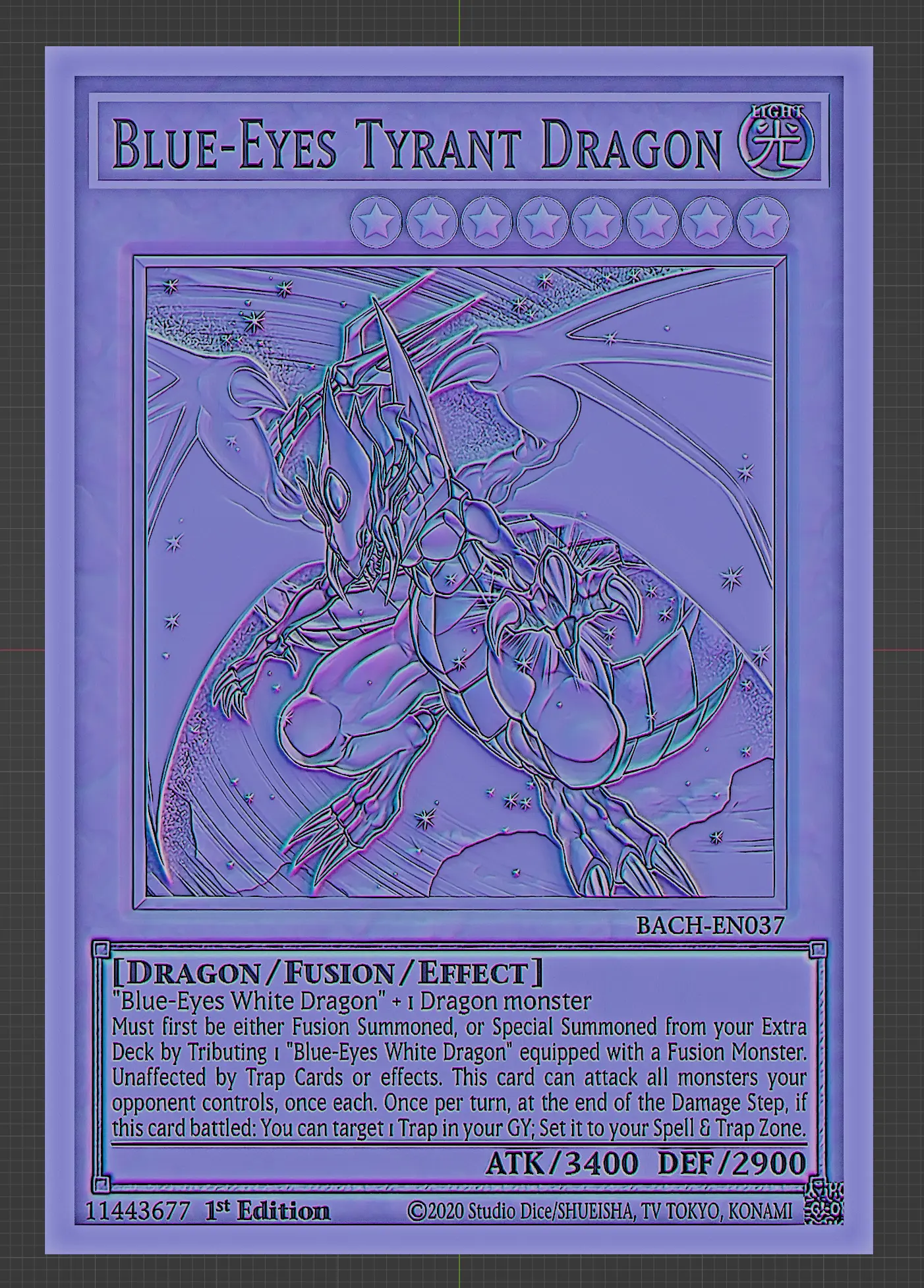 Drago Tiranno dagli Occhi Blu - yugioh