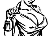 Girl stencil 23-0