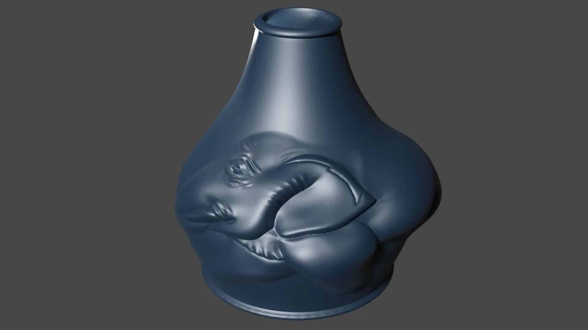 Vase Elephant X2