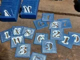 Alphabet stencil-0