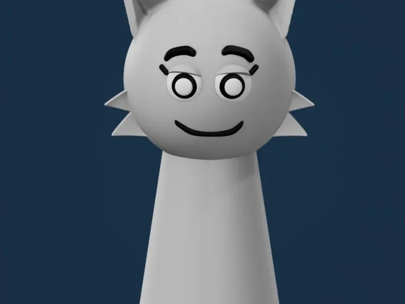 WENDA – Sprunki Collection | 3D Printable Figure
