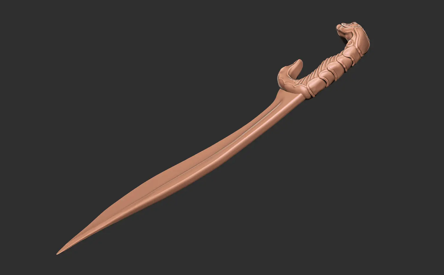 Assassin's Creed Odyssey Snake Sword 3d print model