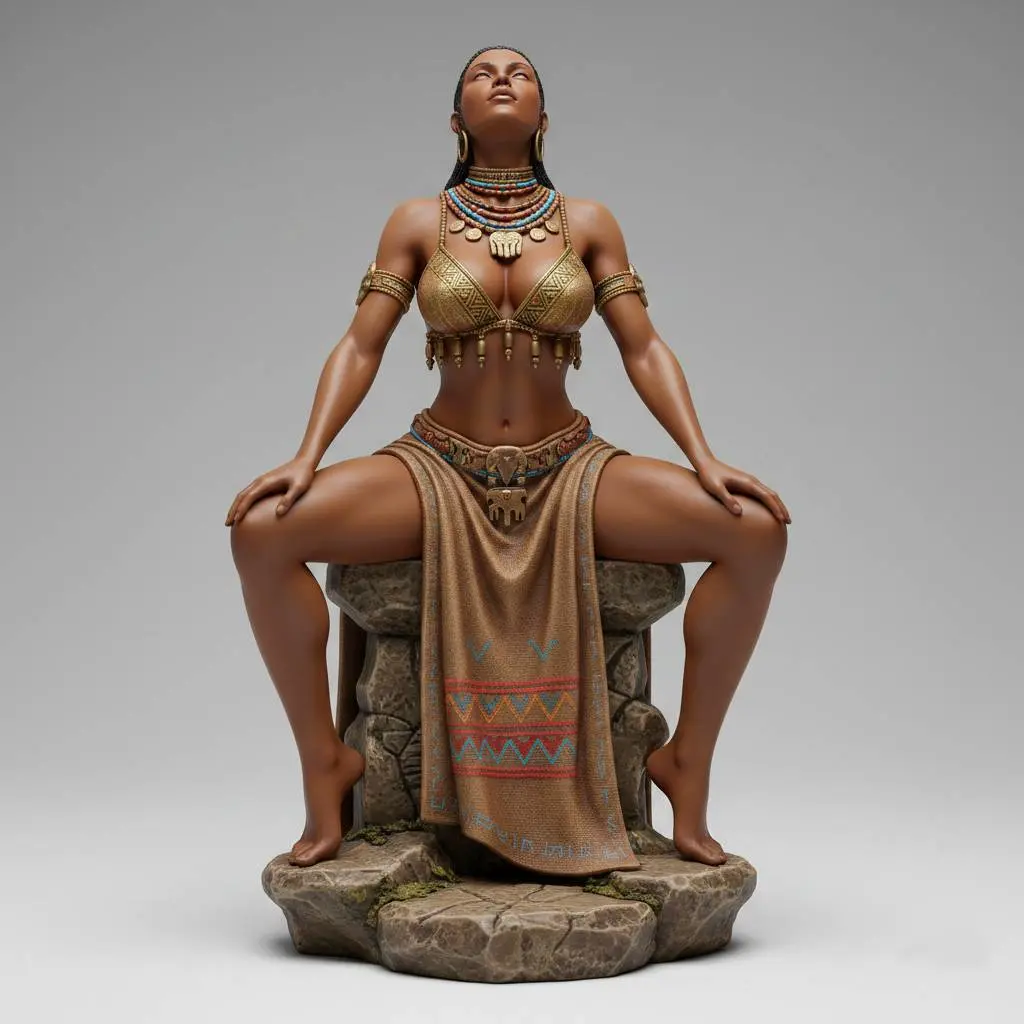 Dawn Ritual Empress – Sacred Throne Collectible Figurine