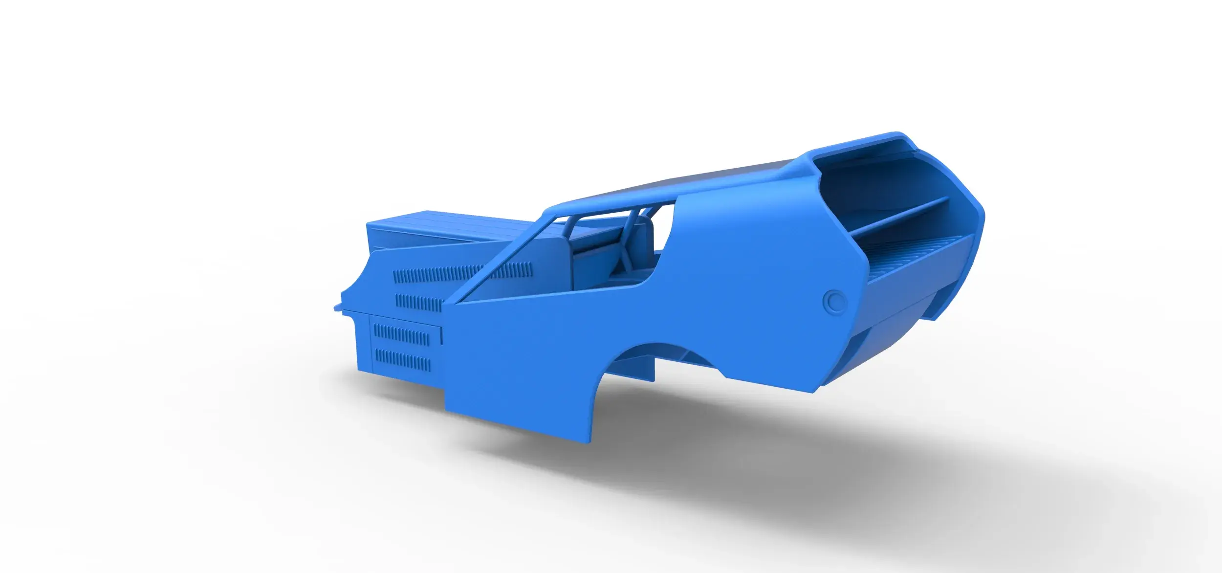 Vehicles & Machinery STL Download - Shell of Vintage Dirt Modified ...