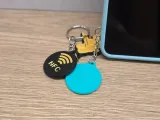 NFC tag small keychain-1