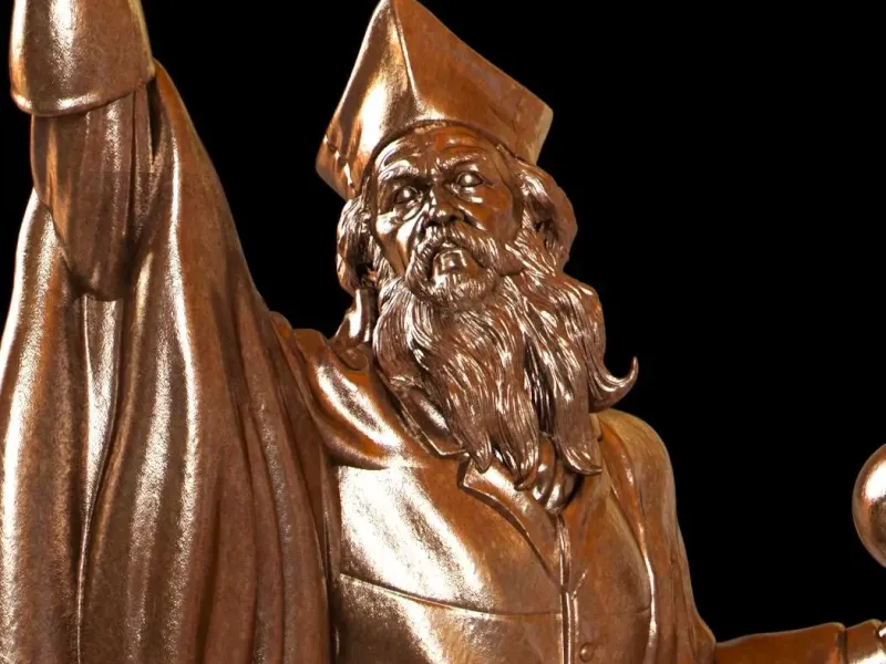 Wizard statue 3D print model