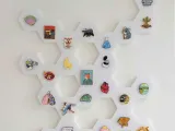 Modular enamel pin display-0