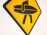 Surfer Sign Wall-2
