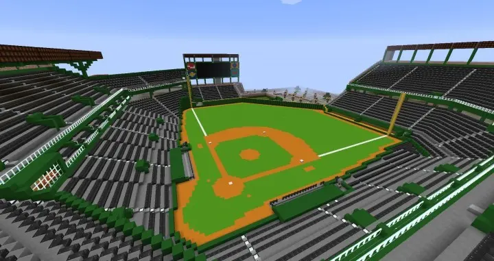 Stadio di baseball Minecraft