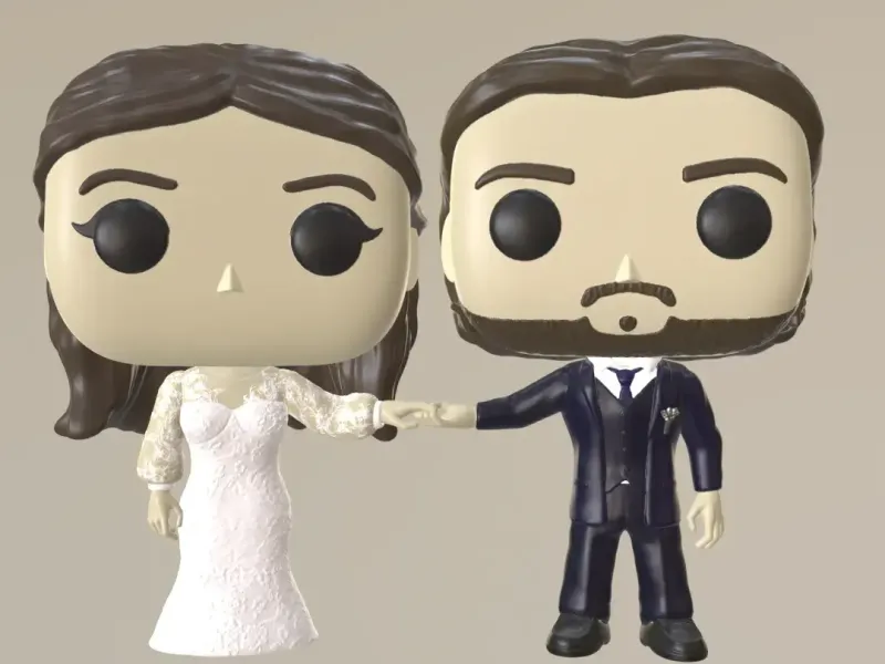FUNKO PAREJA NOVIOS - CASAMENTO