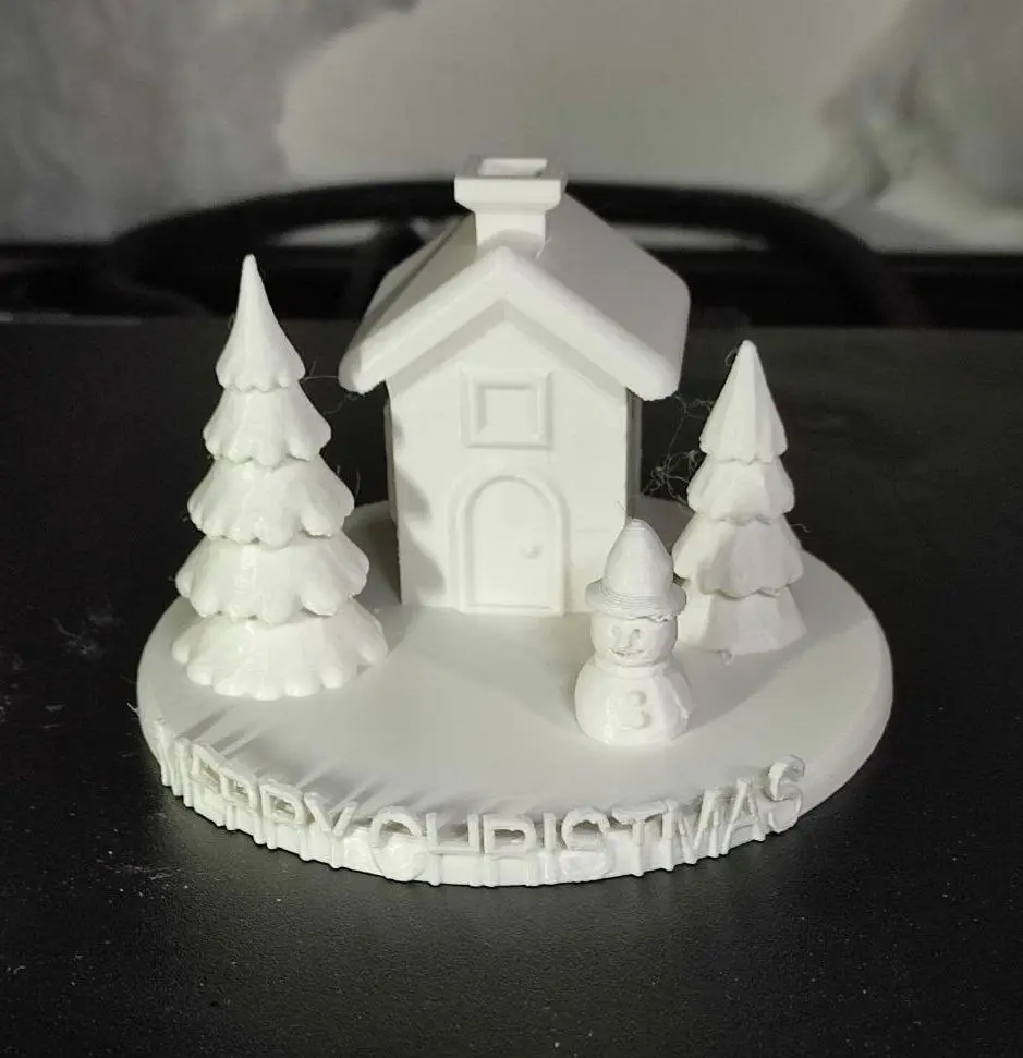 Winter Christmas Village