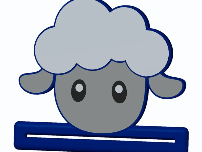 Sheep Head - Farm Animals - Toothpaste Squeezer v2