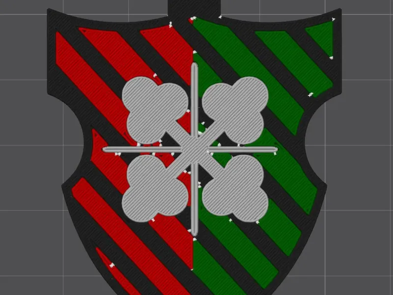dominion logo keychain - llavero