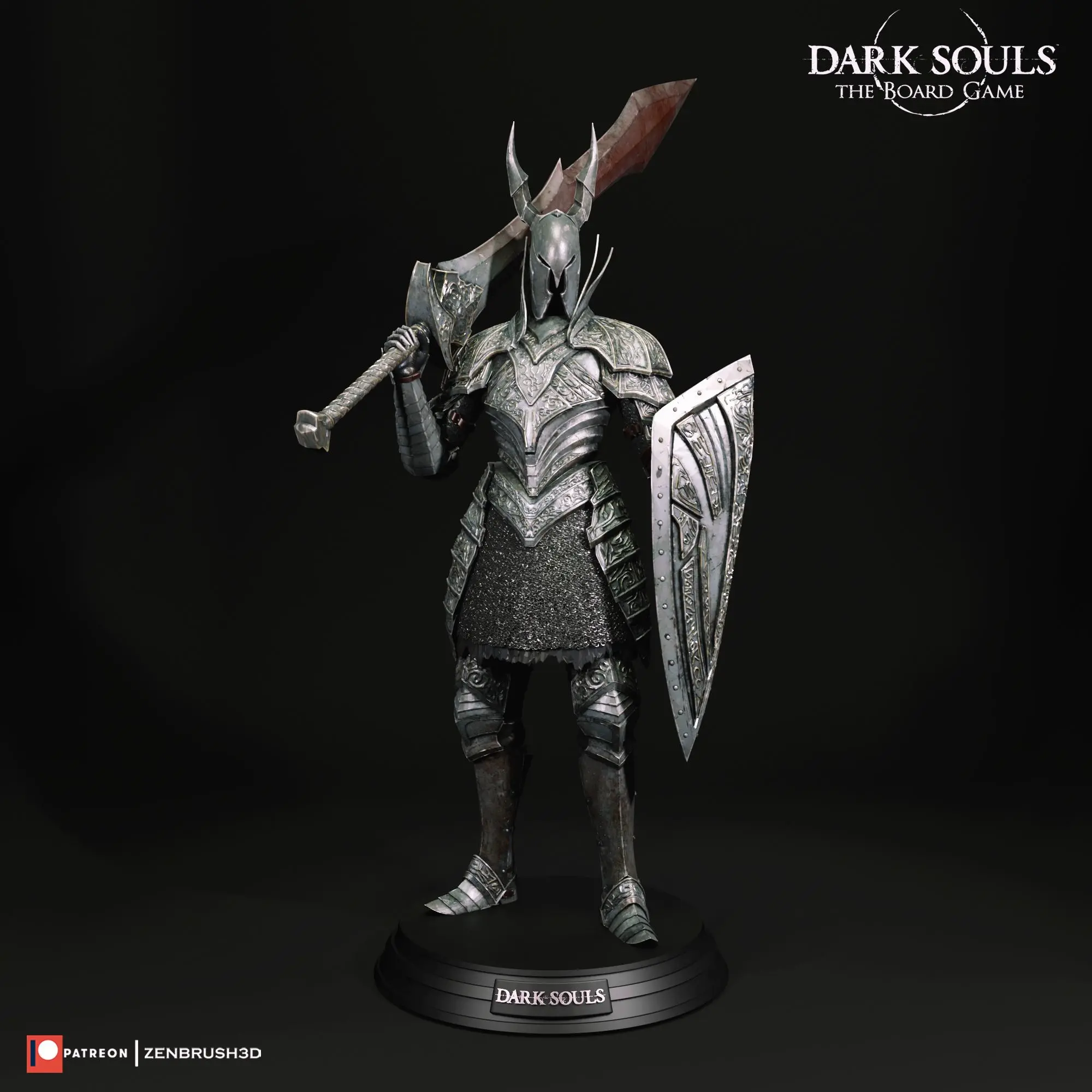 DARKSOULS - CABALLERO NEGRO IMPRESIÓN 3D