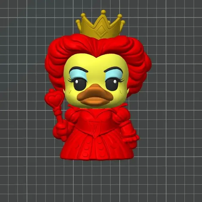 Rubber Duck - Red queen - Movie Alice in Wonderland