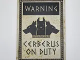 Sign Warning Cerberus-0