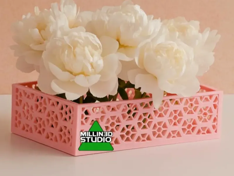 Decorative Honeycomb Box Tray