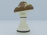 Forest Chess (Pawn - Brown Mushroom)-1