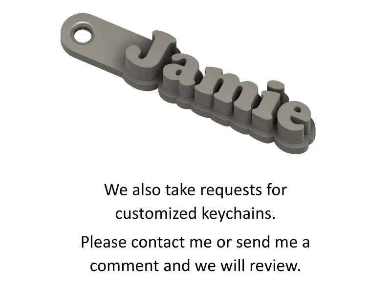 Jamie Keychain / Keyring