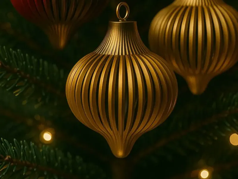 Christmas bauble Découpe - MOKA Design