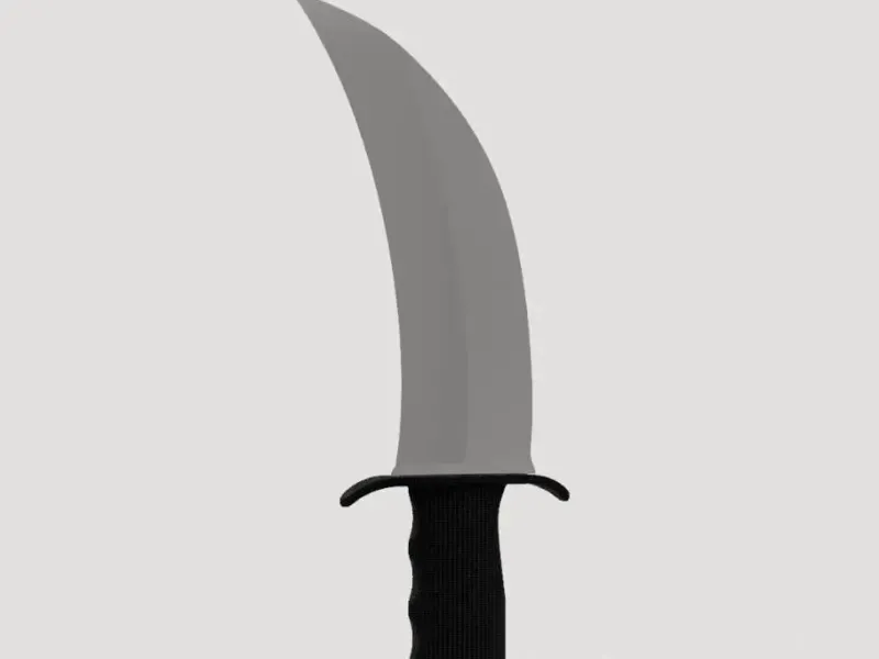 Knife / dagger (very sharp!)