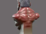 Hellboy Bust Fan Art-2