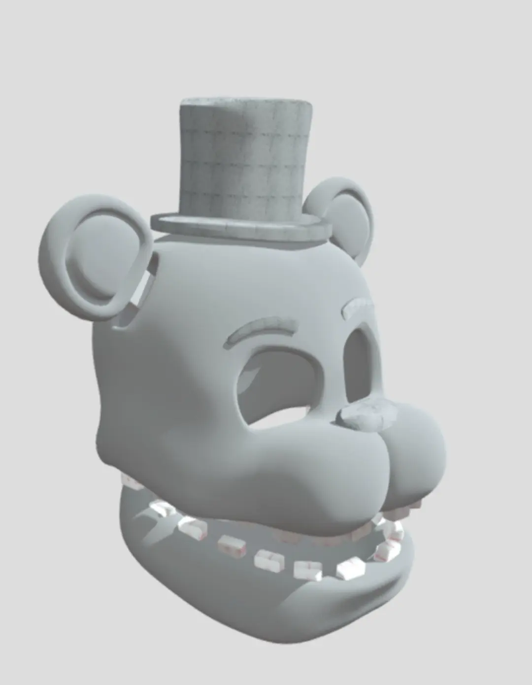 Withered Freddy mask
