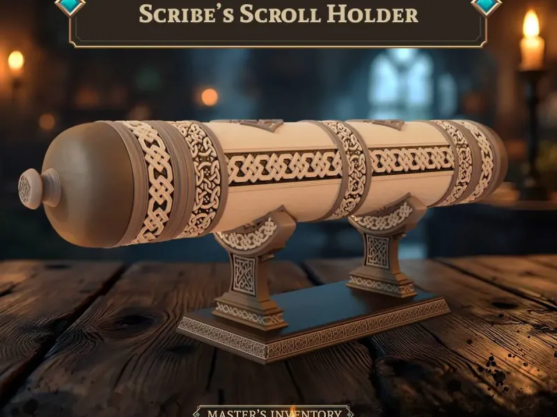 Support de Parchemin du Scribe