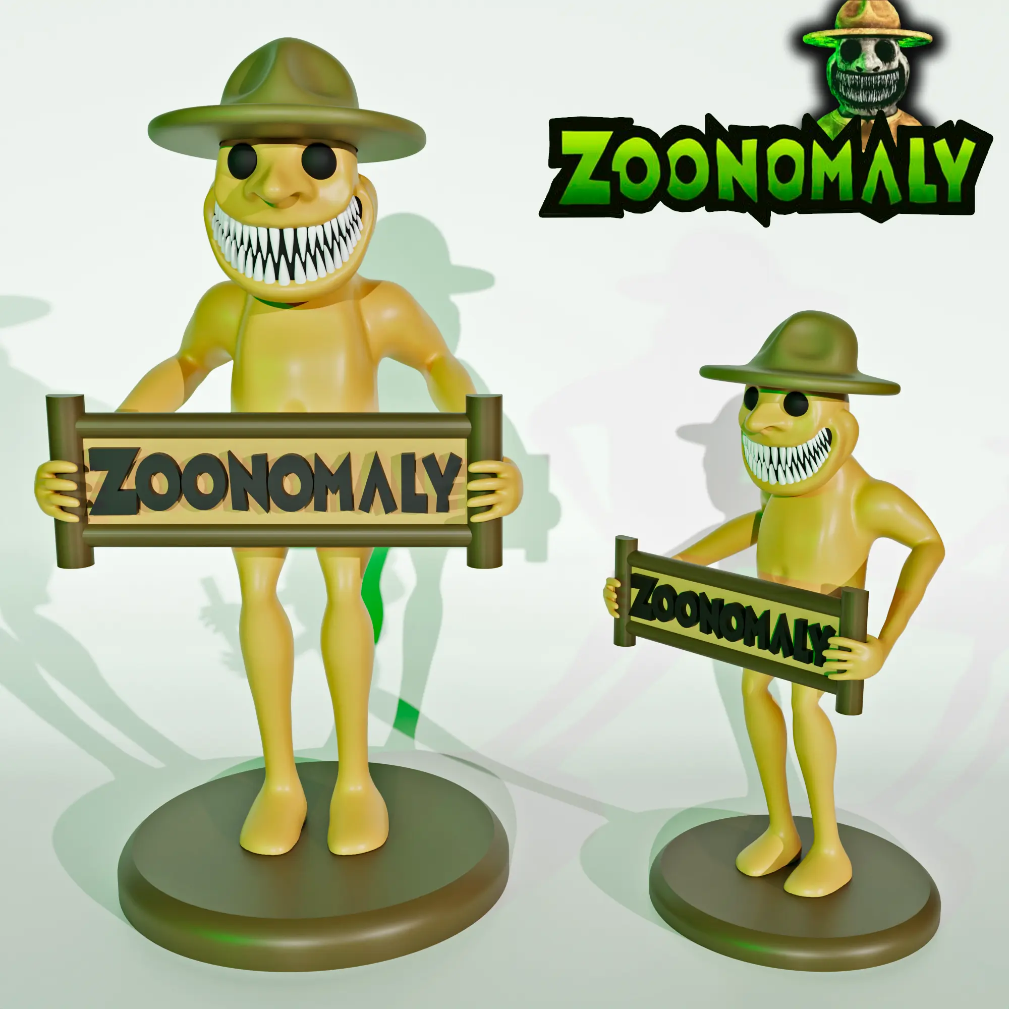 ZOOKEEPER FROM ZOONOMALY, ZOO KEEPER | ZOOKEEPERS FIGURINES
