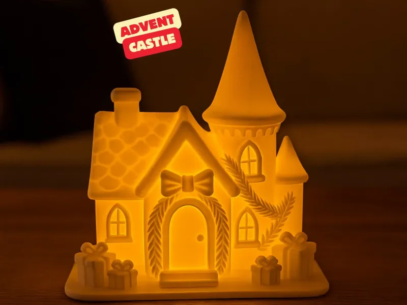 ADVENT CASTLE – A COZY LED CHRISTMAS HOUSE