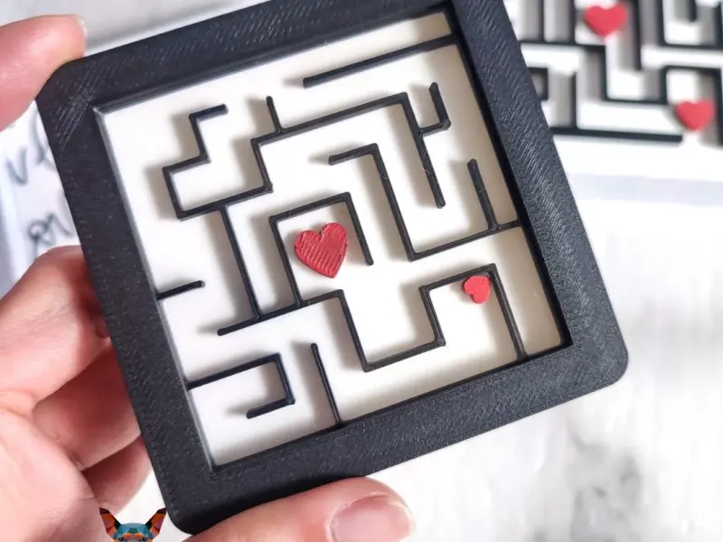 Valentine’s Heart Maze