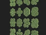 Industrial Gears Bundle | 16 Mechanical Cogwheel STL-3