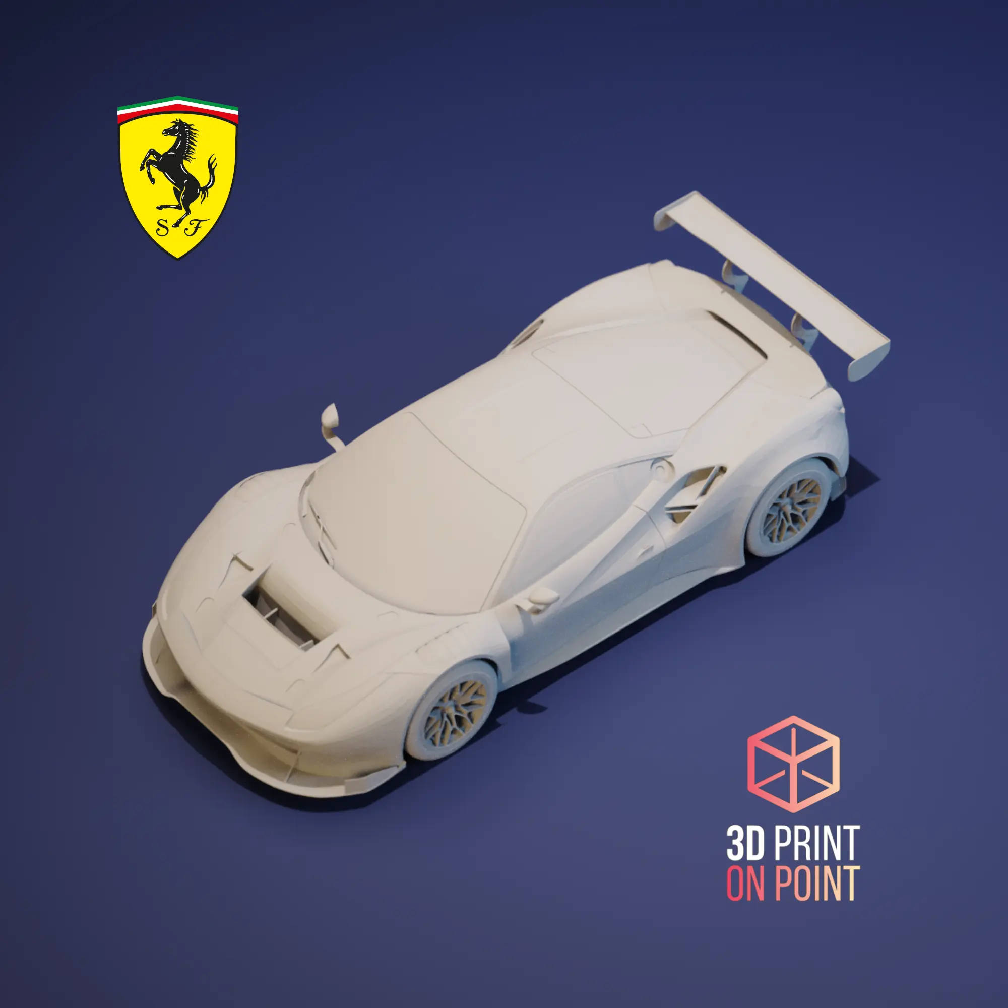 FERRARI 488 GT3 - 3D MODEL