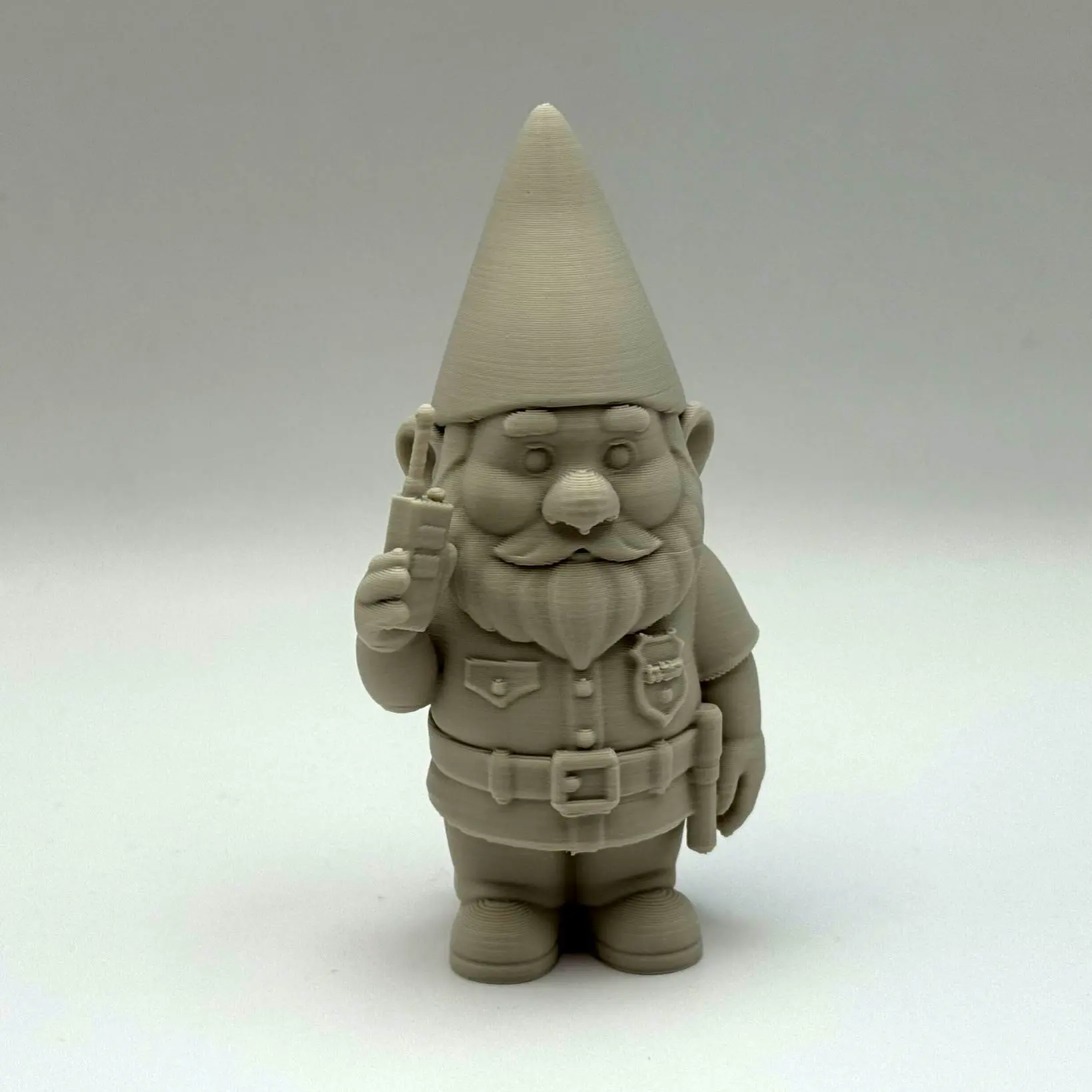 Police Gnome – Garden Patrol on Duty!