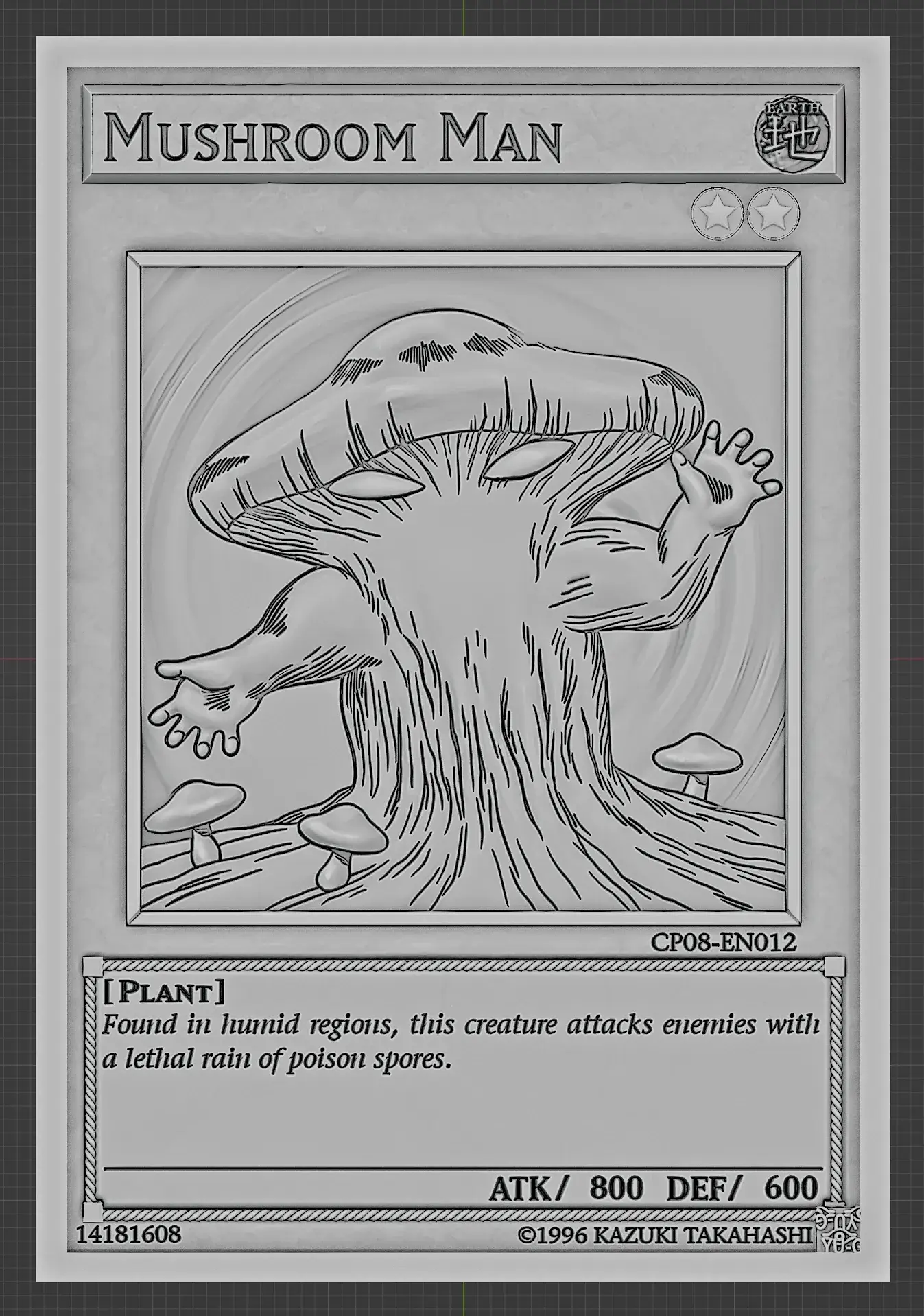 MUSHROOM MAN - YU-GI-OH!