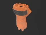 SPACE AGENT PIXELATD WRIST ARMOUR-4