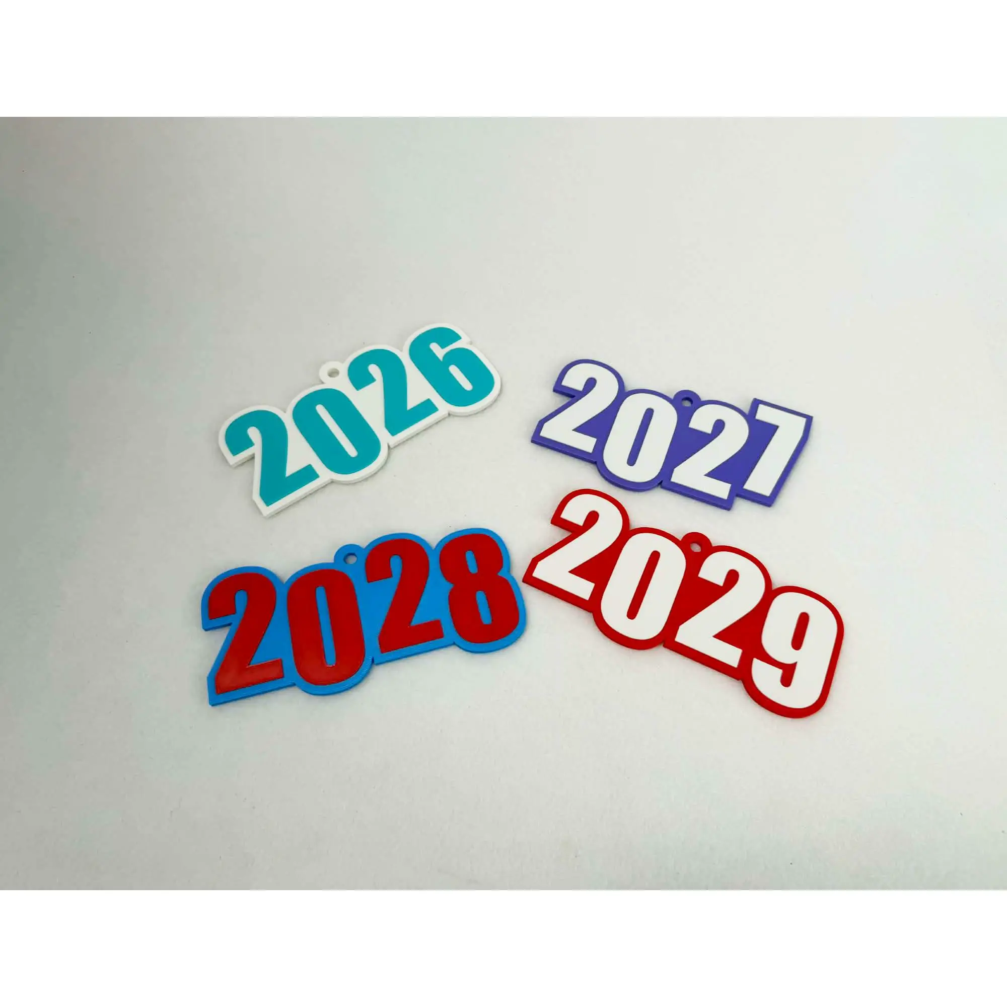 3D Printer Files | 3MF File | Year Bling Necklaces - New years or graduation
