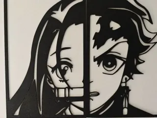 Demon Slayer Wall Art – Edición Hermanos
